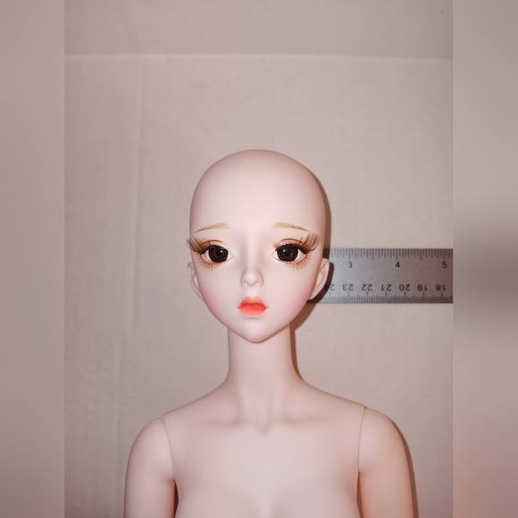 Realistic Jointed Eva BJD Doll Artistic Approx 2 Ft - Picture 5 of 11